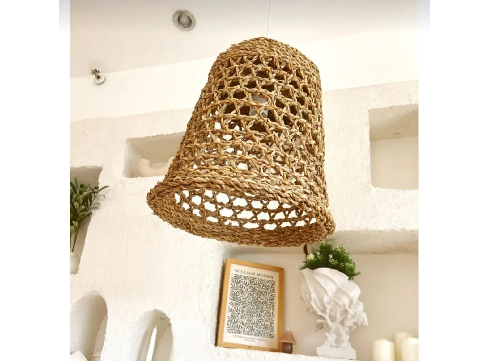 Seagrass Crossnet Lampshade